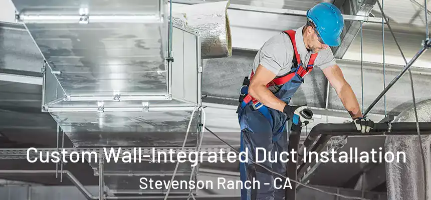  Custom Wall-Integrated Duct Installation Stevenson Ranch - CA